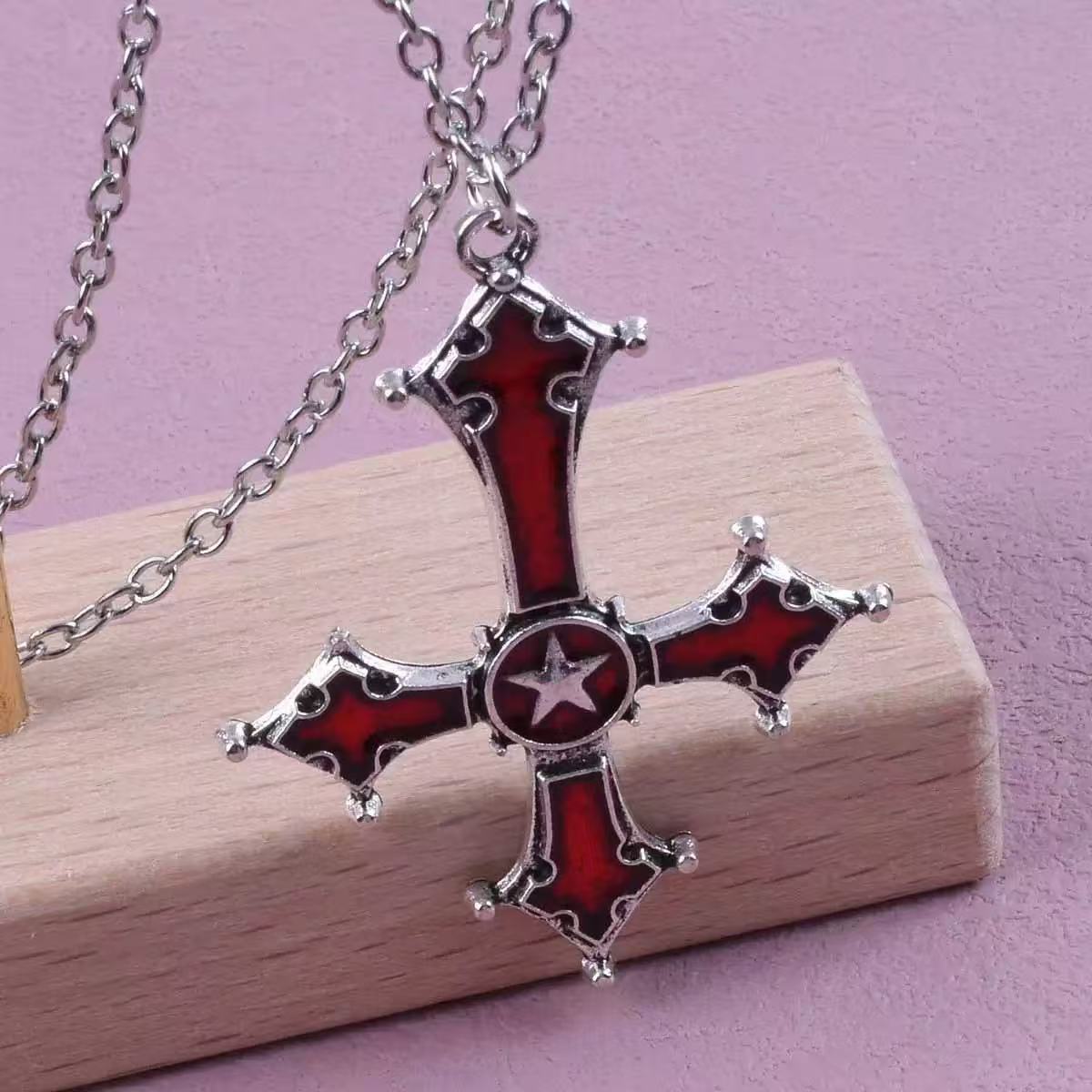 Luxury Cross Pendant Necklace