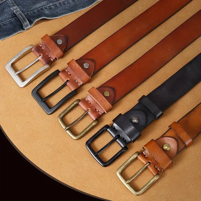 Men's retro Western-style belt