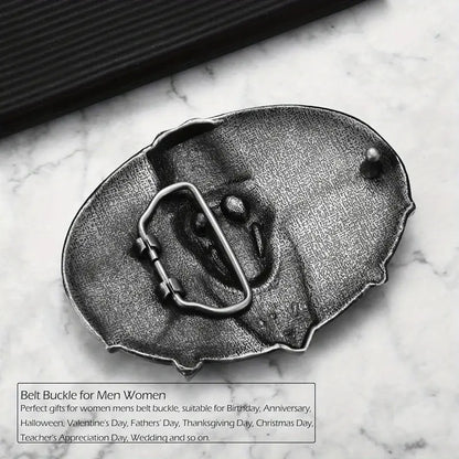 Retro genuine leather belt