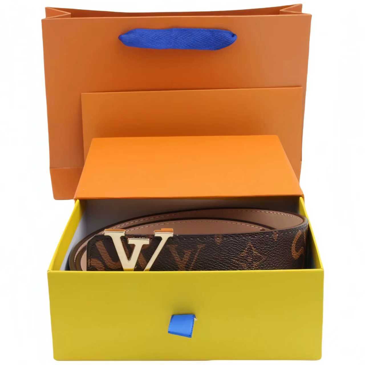 L Genuine leather belt V delivery 3 to 7 working days
