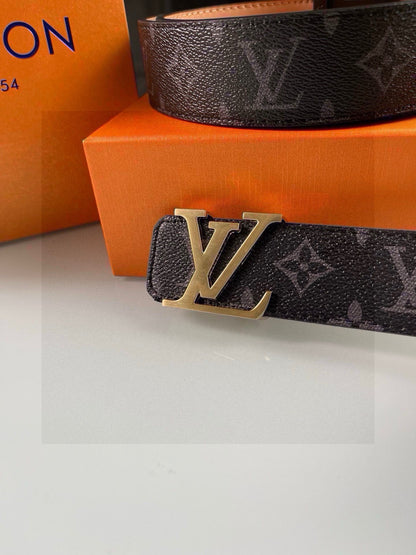 L Genuine leather belt V delivery 3 to 7 working days