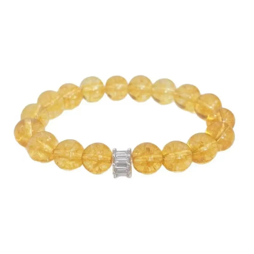 Natural citrine bracelet9