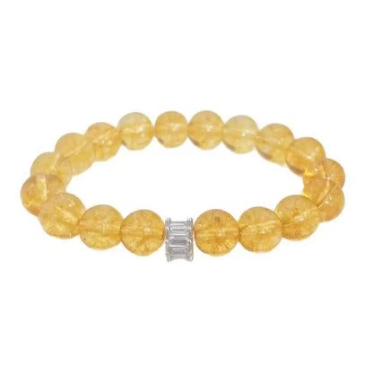 Natural citrine bracelet9
