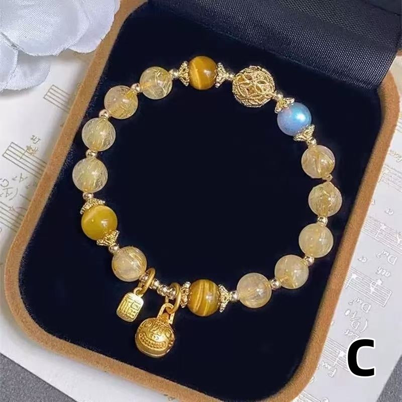 New crystal bracelet, bring wealth and peace