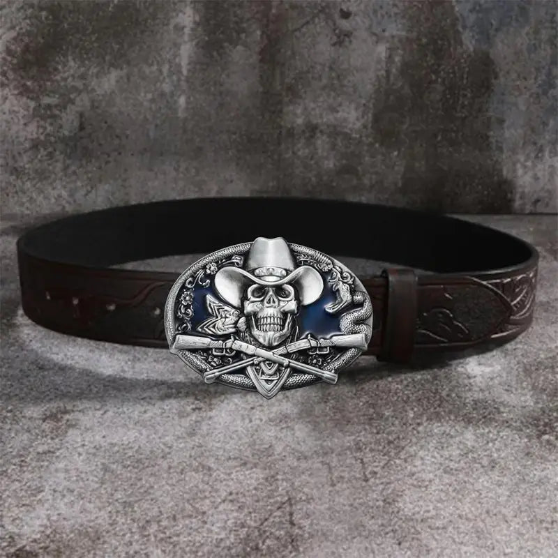 Retro genuine leather belt