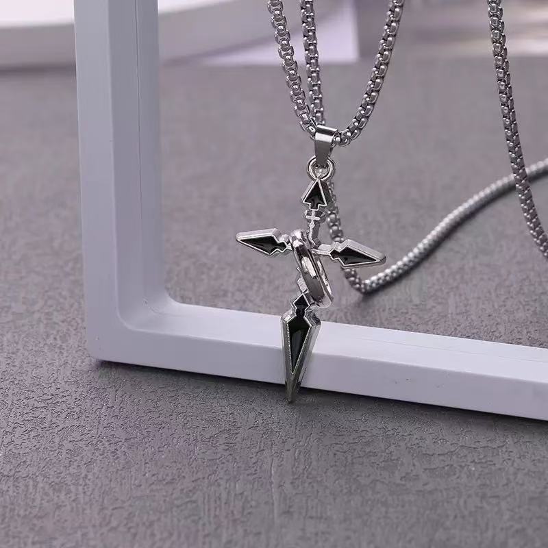 New trendy cross necklace