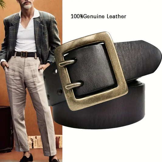 Genuine leather for men's belt