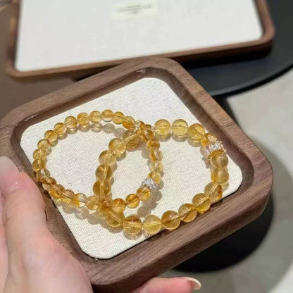 Natural citrine bracelet9