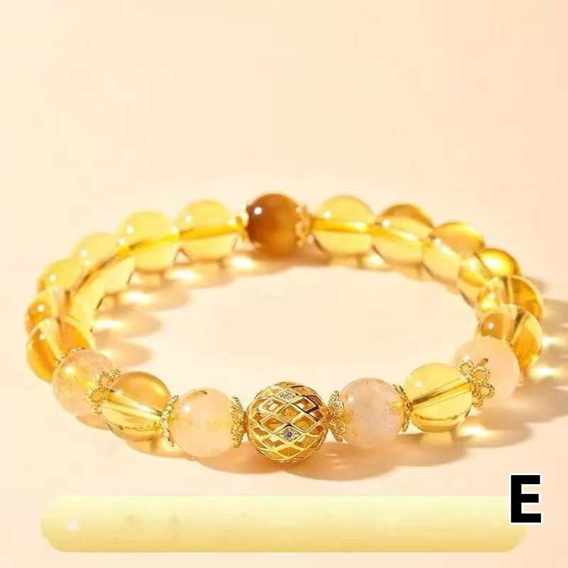 New crystal bracelet, bring wealth and peace